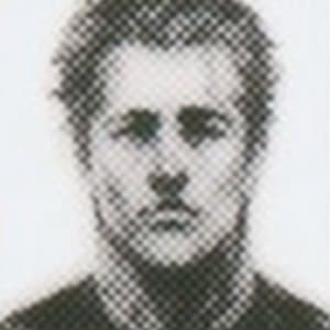 Portrait of a Mother Base recruit with light hair combed back