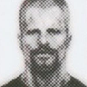 Portrait of a Mother Base recruit with a short beard and light hair