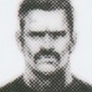 Portrait of a Mother Base recruit with a wide mustache